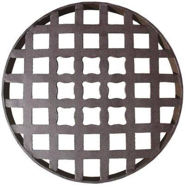 Bronze Wrought Iron Round Plant Stand, 24.75" High