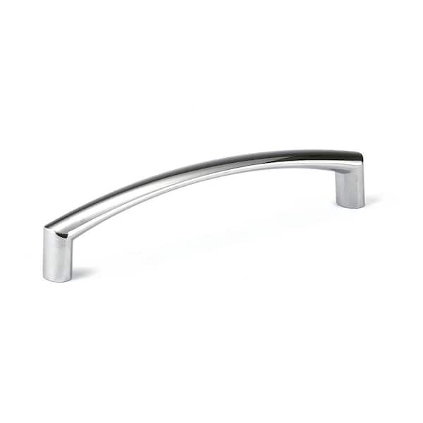 Richelieu Hardware Richmond Collection 5 1/16 in. (128 mm) Chrome Modern Curved Cabinet Arch Pull