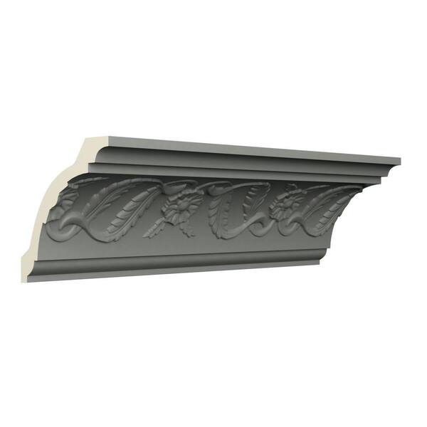 Ekena Millwork McKinney 4 in. D x 5.625 in. W x 96 in. L Polyurethane Crown Moulding