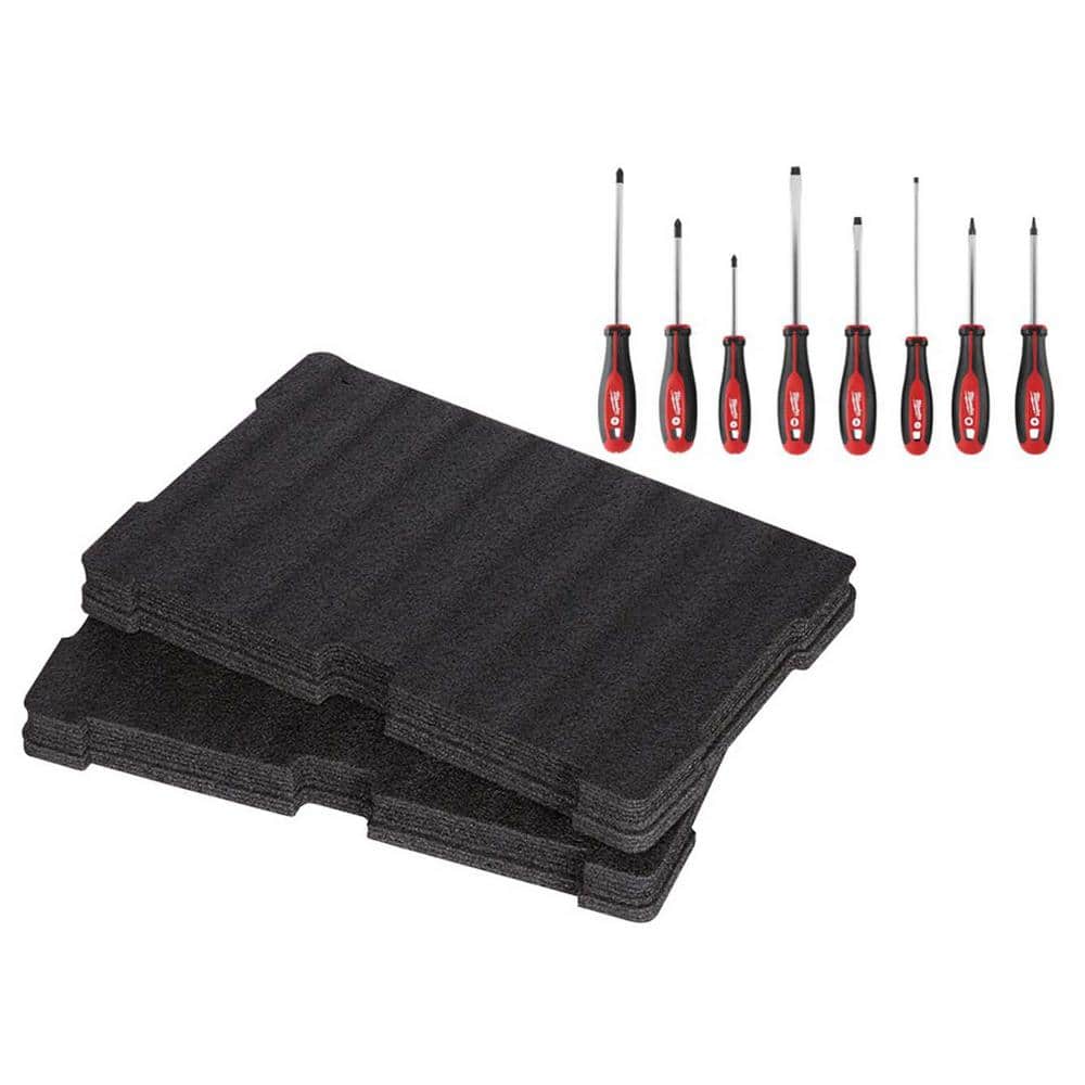 Screwdriver Set with PACKOUT Tool Box Customizable Foam Insert (9-Piece) price history on PriceWatchPro