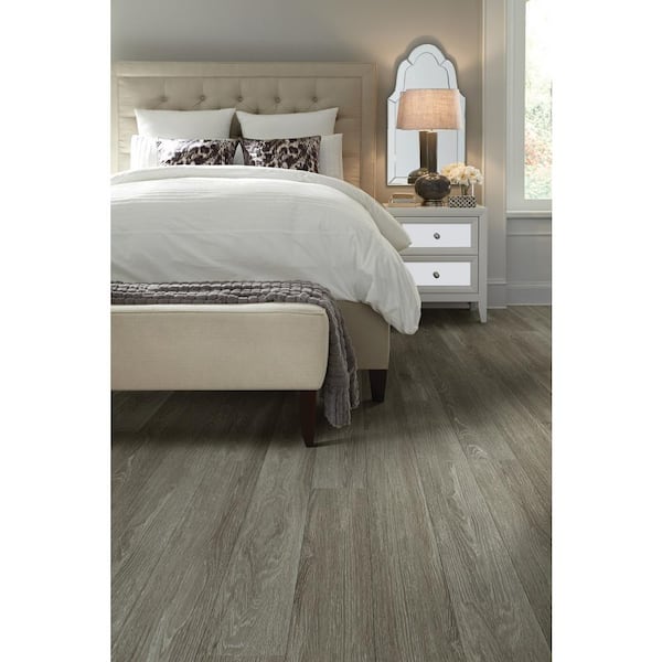 Grand Slam Klesko 12 MIL x 6 in. W x 48 in. L Water Resistant Glue Down Vinyl Plank Flooring (41.72 sq. ft./ case )