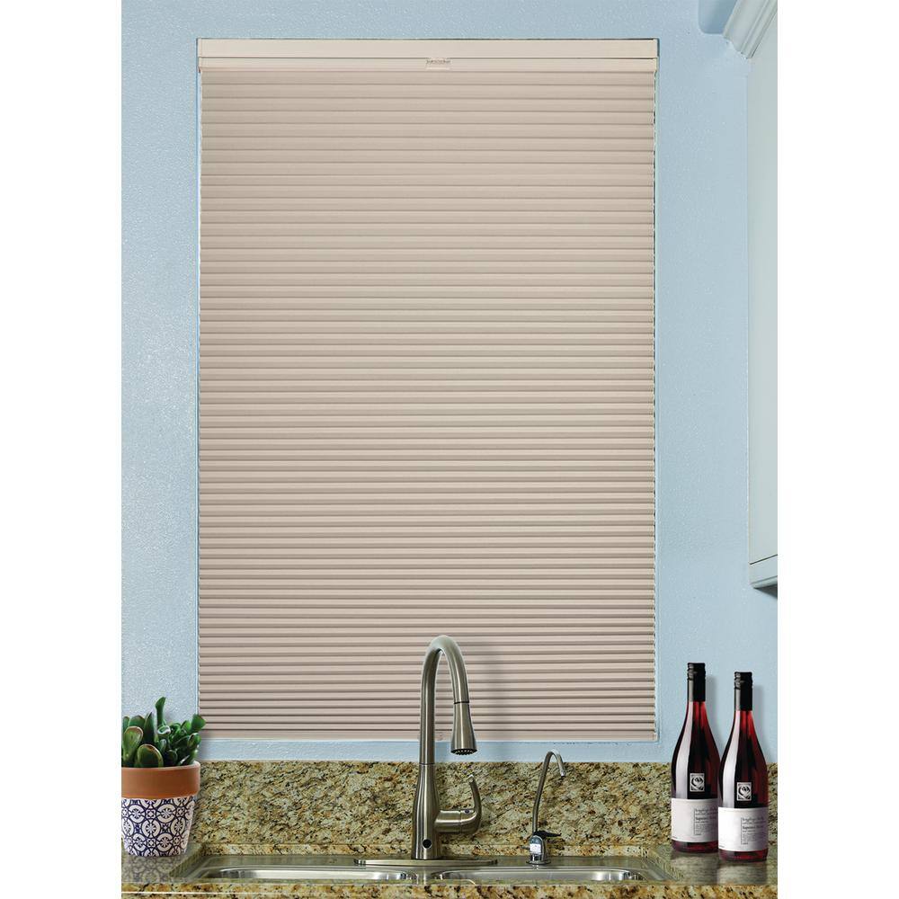Fawn Cordless Top-Down/Bottom-Up Blackout Fabric Cellular Shade 9/16 in. Single Cell 36.5 in. W x 72 in. L price history on PriceWatchPro