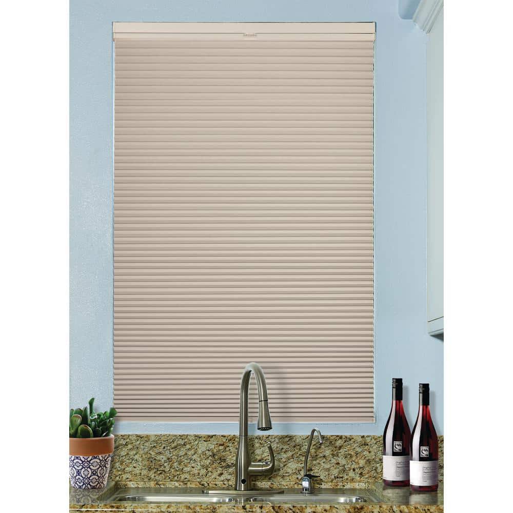 Fawn Cordless Top-Down/Bottom-Up Blackout Fabric Cellular Shade 9/16 in. Single Cell 53 in. W x 72 in. L price history on PriceWatchPro
