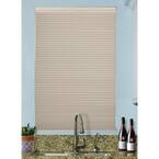 Fawn Cordless Top-Down/Bottom-Up Blackout Fabric Cellular Shade 9/16 in. Single Cell 57 in. W x 72 in. L
