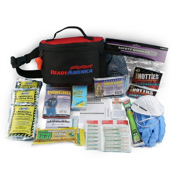 1-Person 1-Day Emergency Kit with Hip Pack