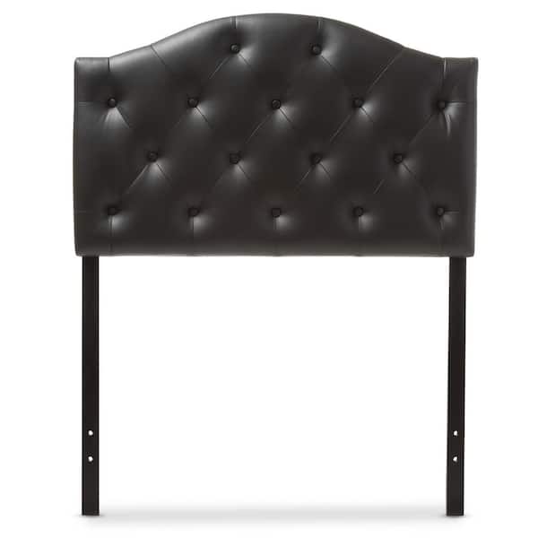 Baxton Studio Myra Black Full Headboard