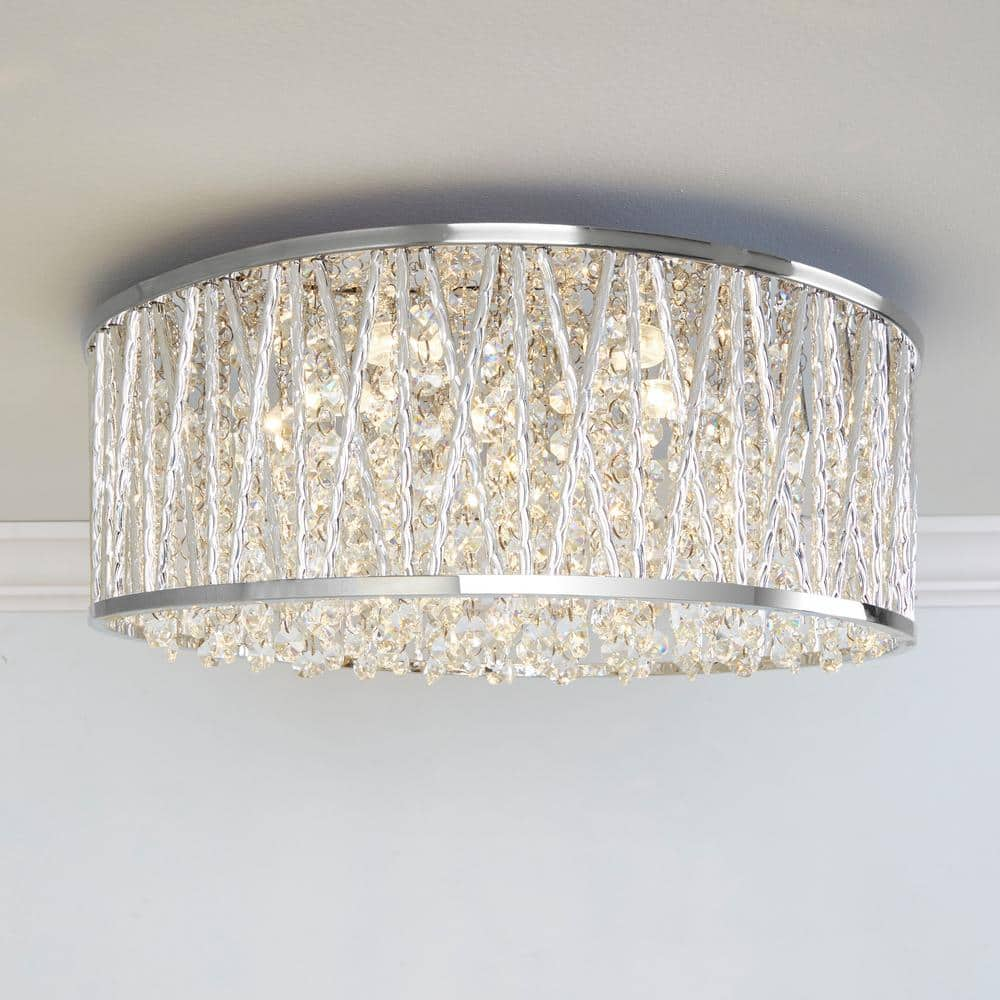 Buy Collins Laser Cut Aluminum and Chrome and Crystal Integrated LED ...