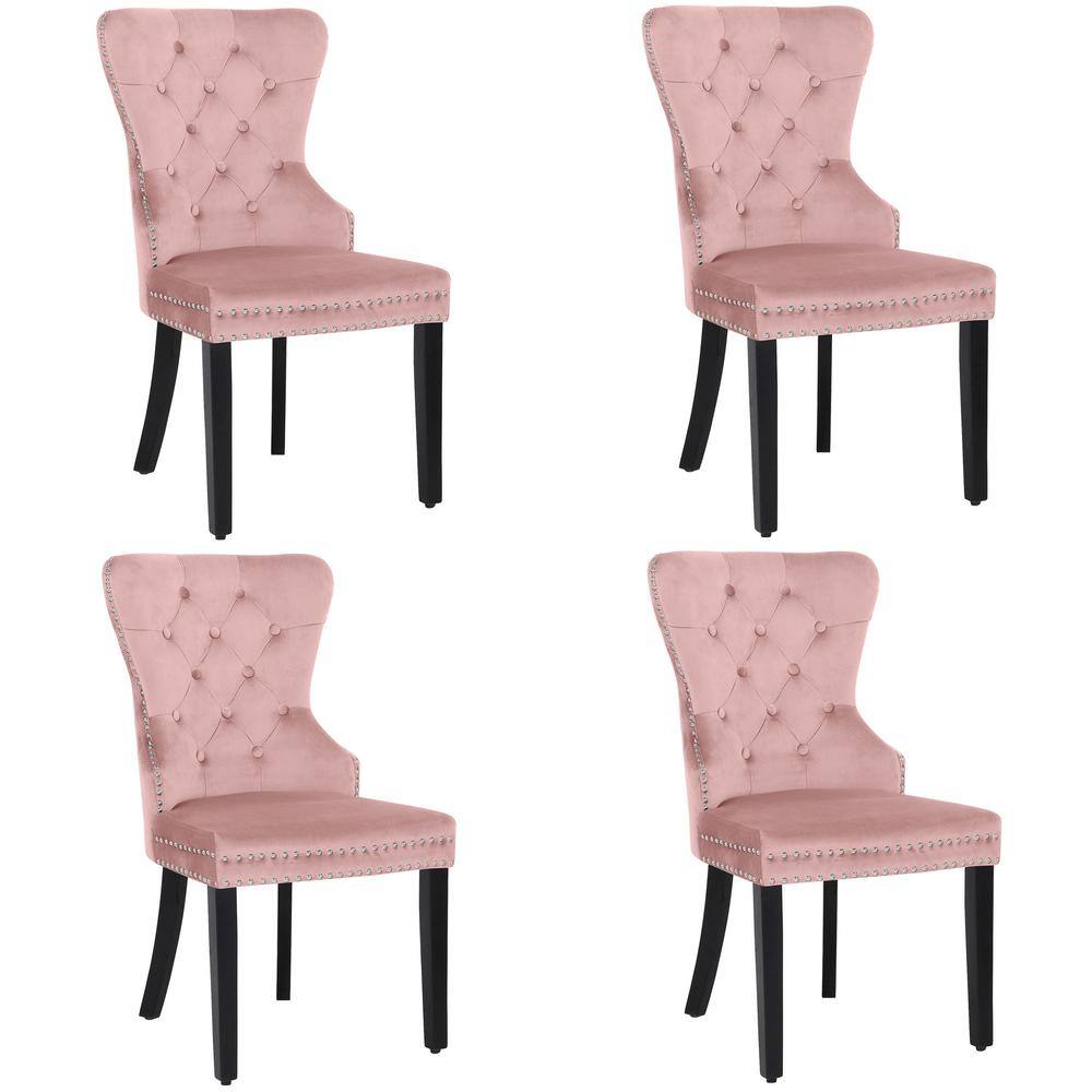 pink knocker chair