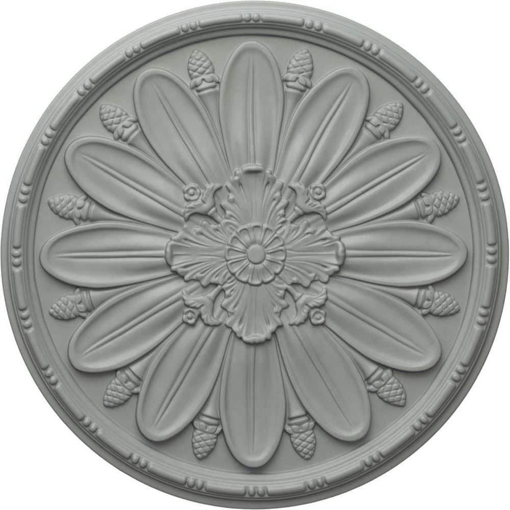 "29-7/8"" x 1-3/8"" Fairfax Urethane Ceiling Medallion, Primed White" price history on PriceWatchPro