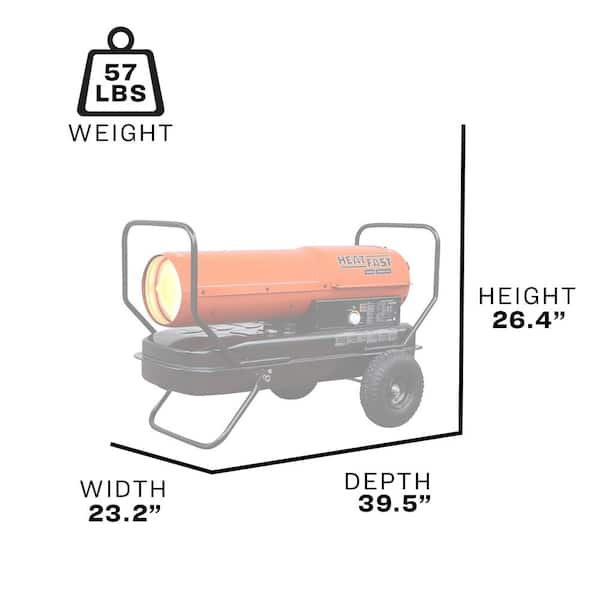 Dayton industrial buying kerosene heater