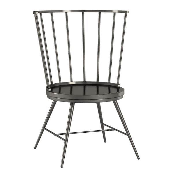 HomeSullivan Black High Back Windsor Classic Dining Chairs (Set of 2)