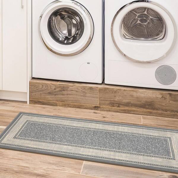 Ottomanson Ottohome Collection Non-Slip Rubberback Bordered Ottomanson Ottohome Collection Non-Slip Rubberback Bordered