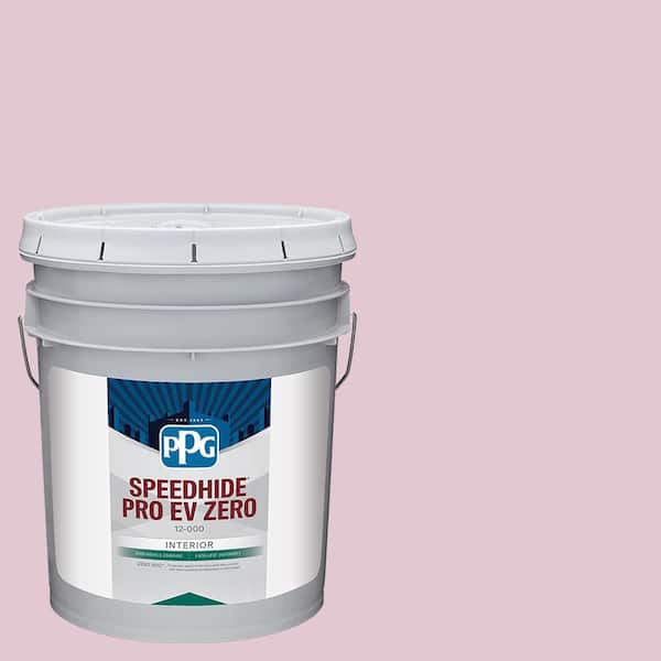 PPG SPEEDHIDE Pro EV Zero 5 gal. PPG1044-3 Tinted Rosewood Flat Interior Paint
