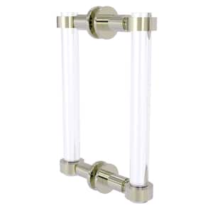 Clearview 8 in. Back to Back Shower Door Pull in Polished Nickel