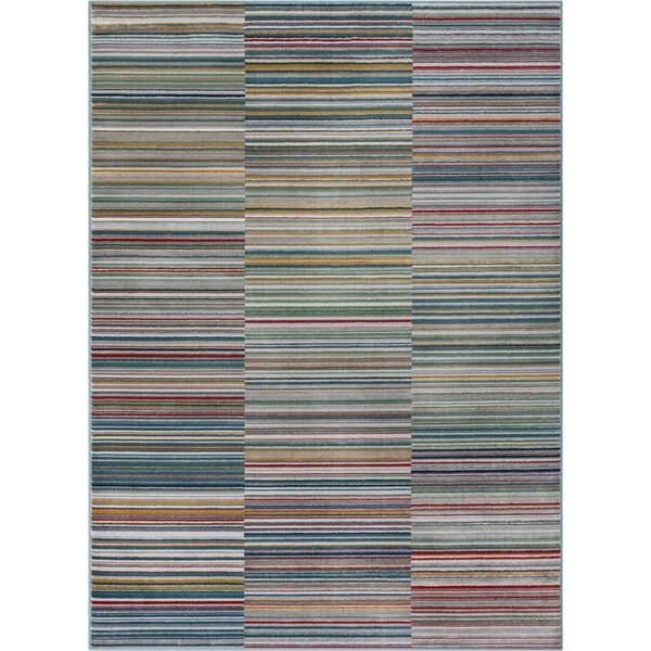 Well Woven Tulsa2 Nampa Green Blue 9 Ft, Living Room Rugs 9×12