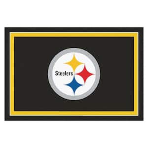 Pittsburgh Steelers 5 ft. x 8 ft. Area Rug