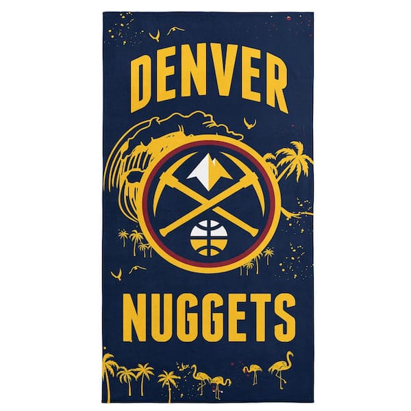 THE NORTHWEST GROUP NBA Nuggets Tide Cotton/Polyester Blend Graphic Multicolor Printed Beach Towel