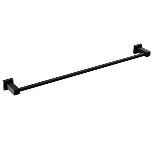Delta Velum 24 in. Wall Mounted Single Towel Bar in Matte Black