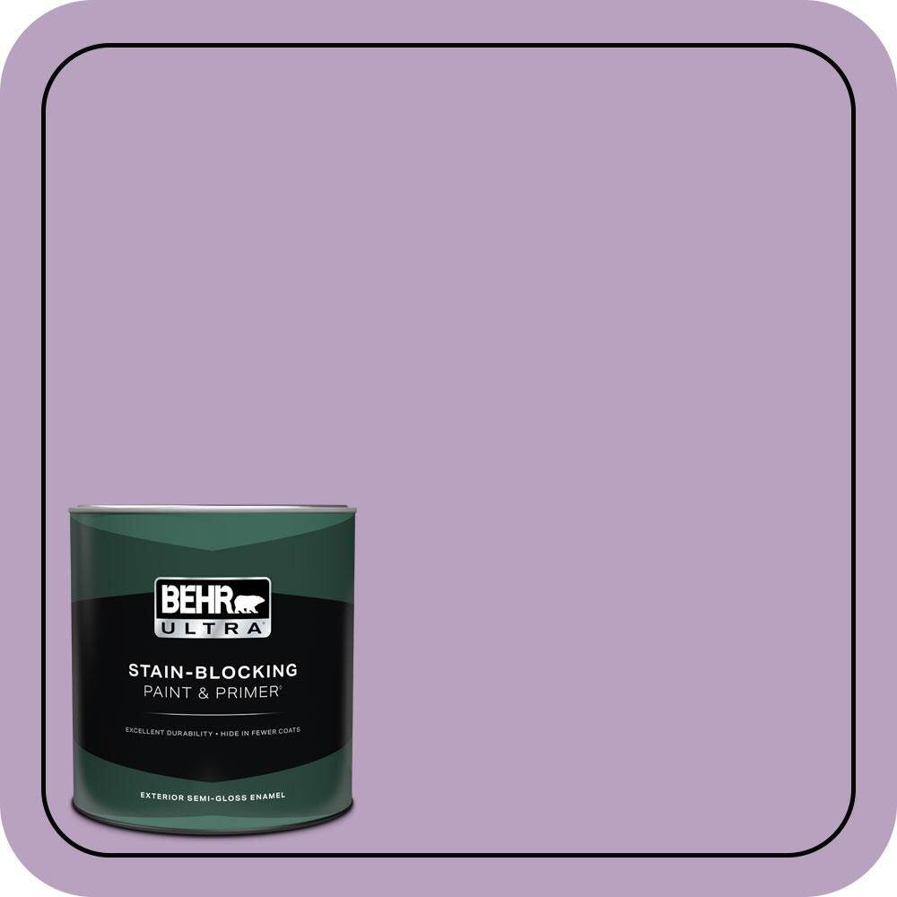 1 qt. #660D-4 Lilac Rose Semi-Gloss Enamel Exterior Paint & Primer price history on PriceWatchPro