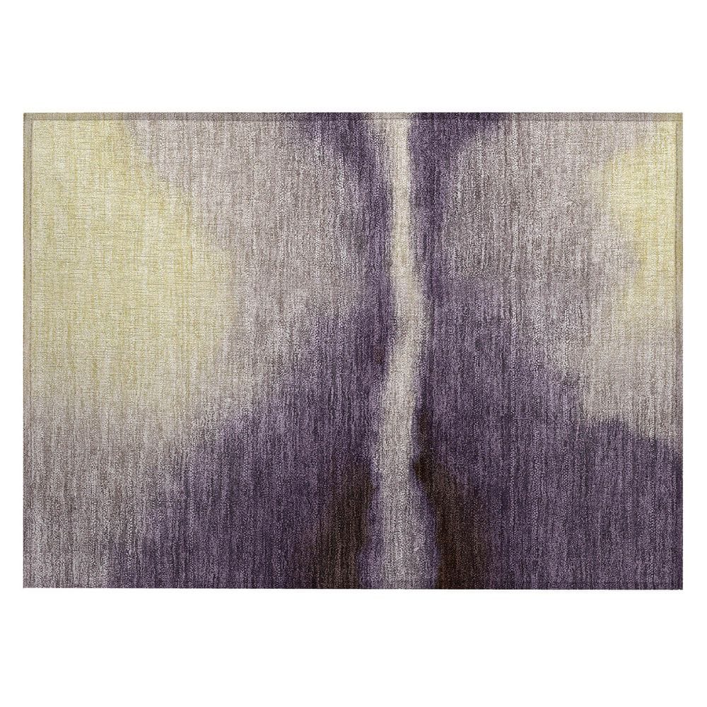 Chantille Machine Washable Indoor/Outdoor Abstract ACN2419 Plum 2 ft. x 3 ft. Accent Rug price history on PriceWatchPro