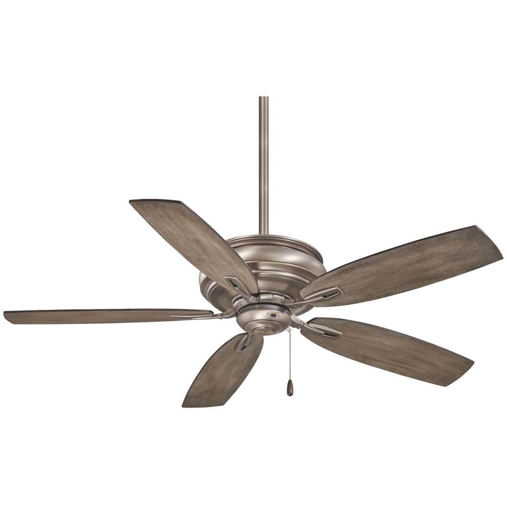 MINKA-AIRE Timeless 54 in. Indoor Burnished Nickel Ceiling Fan F614-BNK ...