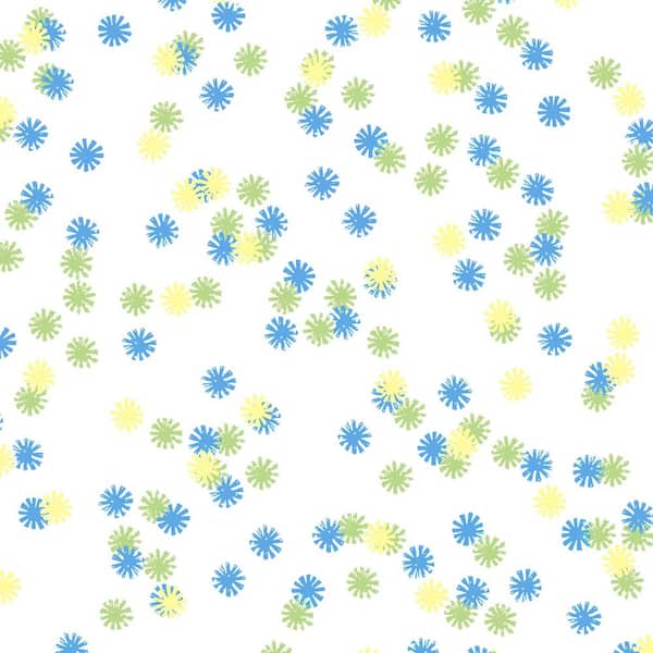 Wilsonart 8 in. x 10 in. Laminate Sheet Sample in Field Daisy with Virtual Design Matte Finish