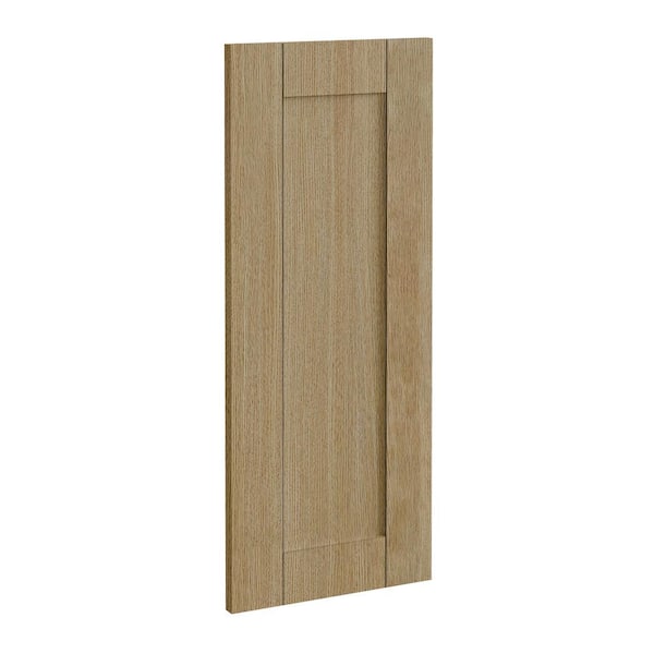 Home Decorators Collection Washington 0.75 in. W x 12 in. D x 30 in.H Assembled Plywood End Panel Kitchen Cabinet in Vanguard Oak