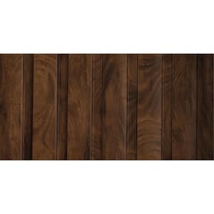 Large Slats 1/2 in. x 0.79 ft. x 7.8 ft. Cherry Glue-Up Decorative Foam Wood Slat Wall Panel (10-Pack)/62.25 sq.ft.