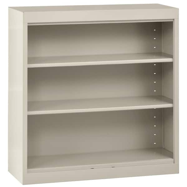 Sandusky Welded 36 in. Tall Putty Metal Standard Bookcase