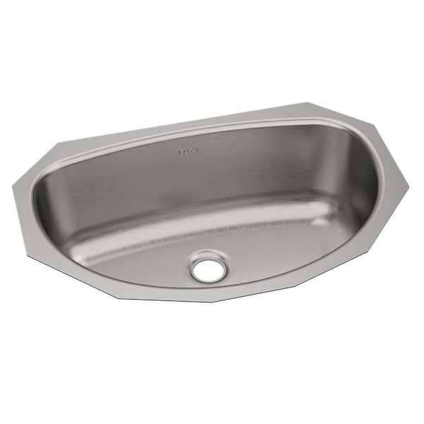 Asana 19.5 in. x 13.31 in. Undermount Bathroom Sink in Lustrous Satin Stainless Steel