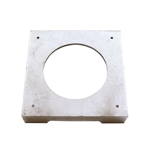 8.75 in. x 8.75 in. Aluminum Plinth Block (Box of 2)