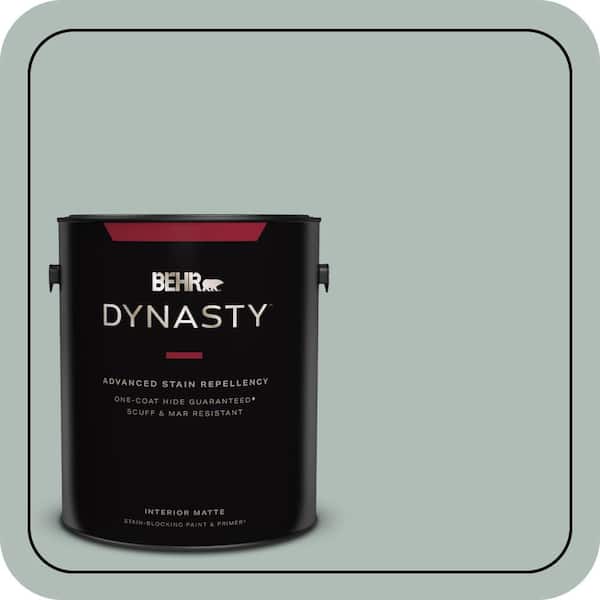 BEHR DYNASTY 1 gal. Home Decorators Collection #HDC-NT-25 Dew Matte Interior Stain-Blocking Paint & Primer