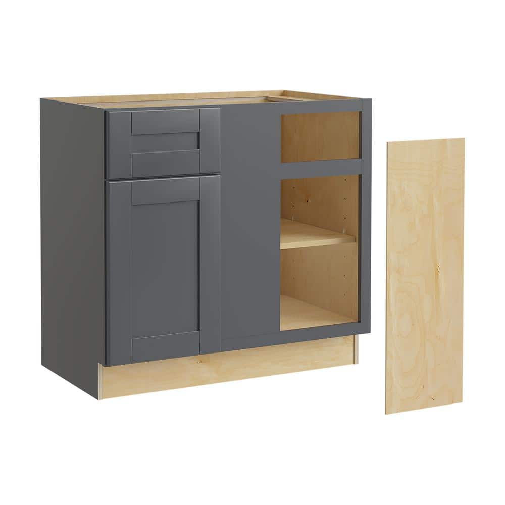 Washington 36 in. W x 24 in. D x 34.5 in. H Assembled Plywood Blind Base Ki