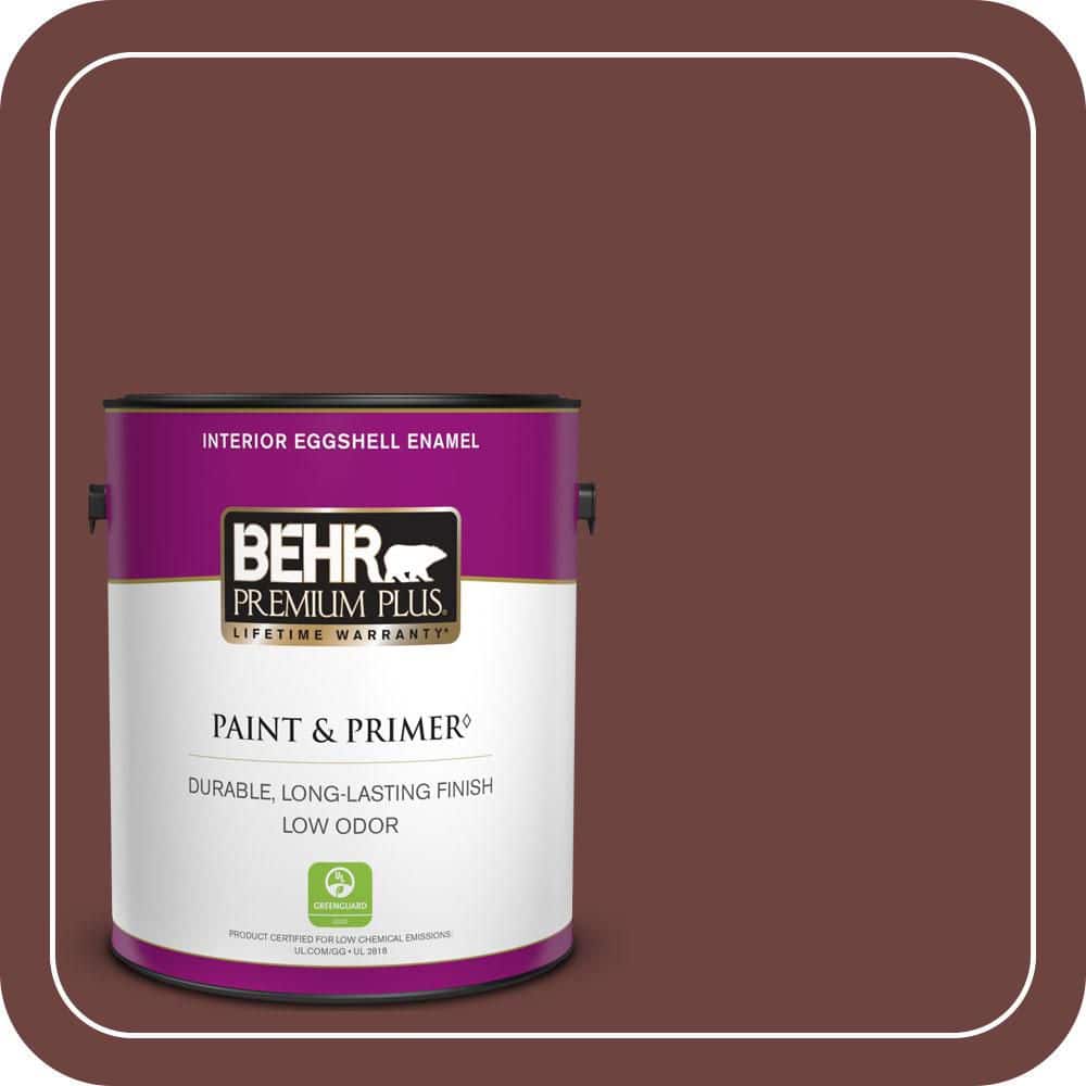 1 gal. #ECC-31-3 Autumn Leaves Eggshell Enamel Low Odor Interior Paint & Primer price history on PriceWatchPro