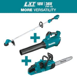 LXT 13 in. 18V Cordless Li-Ion String Trimmer, Tool-Only with 18V Leaf Blower and 18V X2 (36V) Chain Saw (Tools-Only)