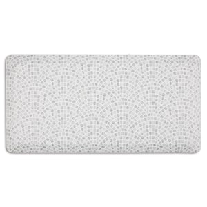 Lagasse Tile Grey 19.6" x 31.5" Anti Fatigue Kitchen Mat