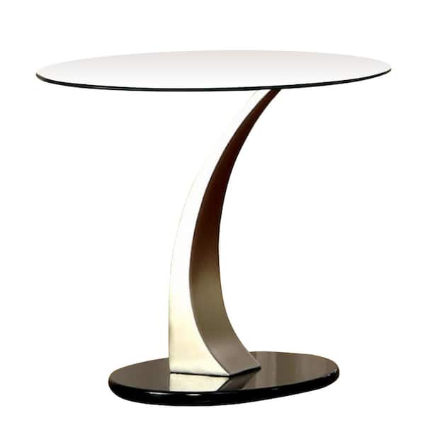 William's Home Furnishing Valo Silver End Table