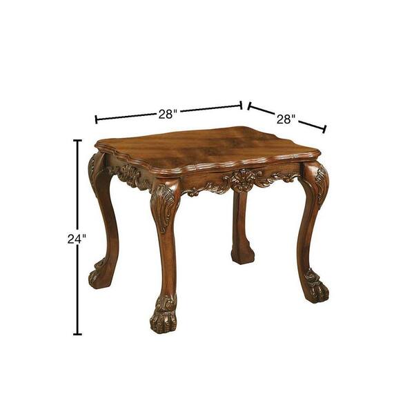 International Concepts 36-in Brown Traditional Rubberwood