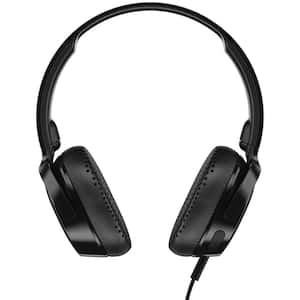 Riff On-Ear Wired Headphones with Microphone in Black