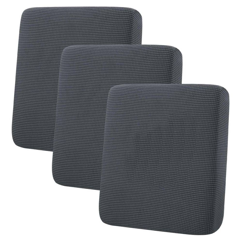 Phewnyzo 3-Pack Waterproof Couch Cushion Covers, Non-Slip Sofa