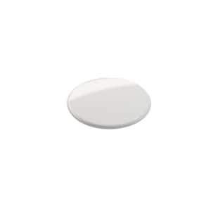Fireclay Drain Cover for Fireclay Kitchen Sink Strainers in White