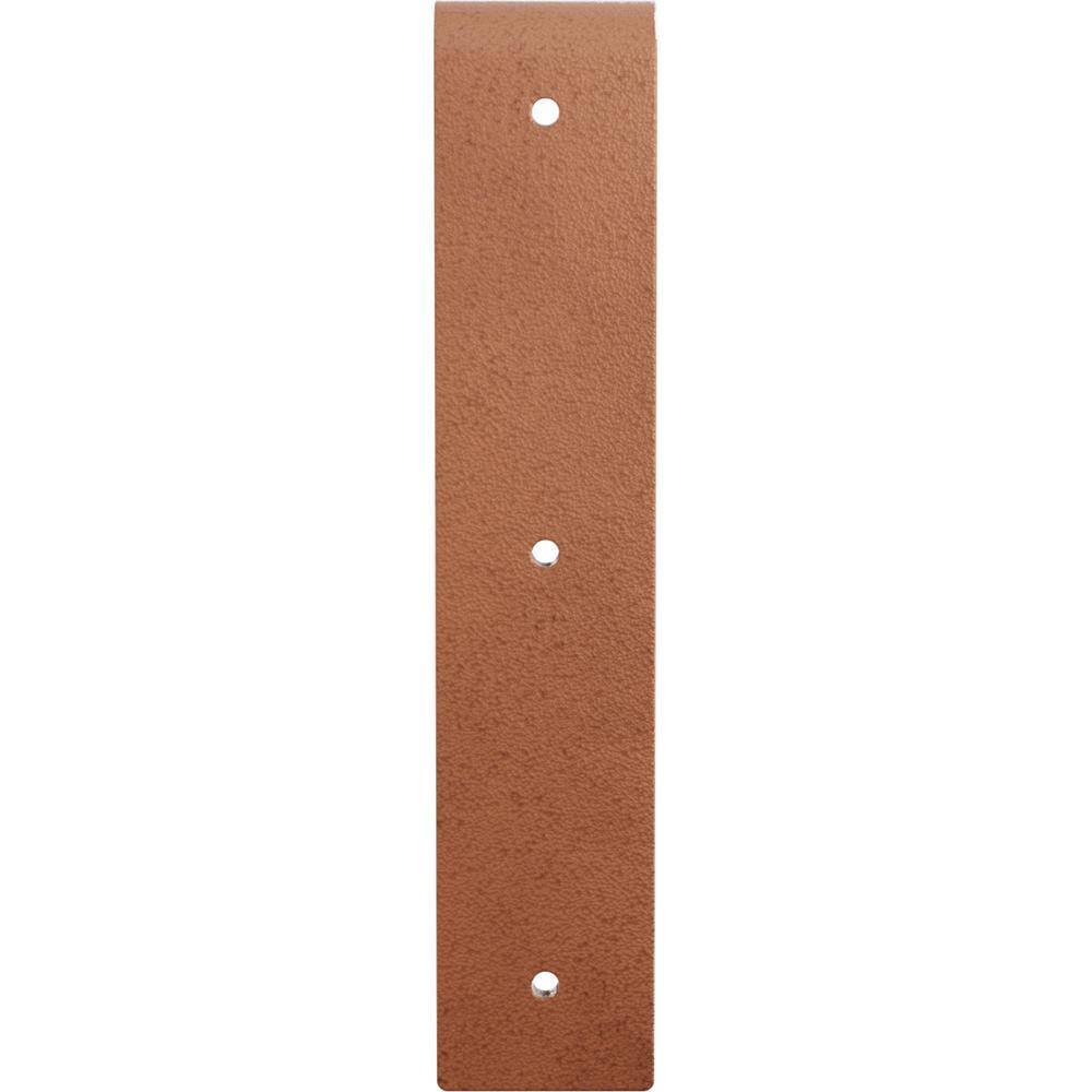 Hamilton Hammered Copper Steel Bracket 2"W x 10"D x 10"H