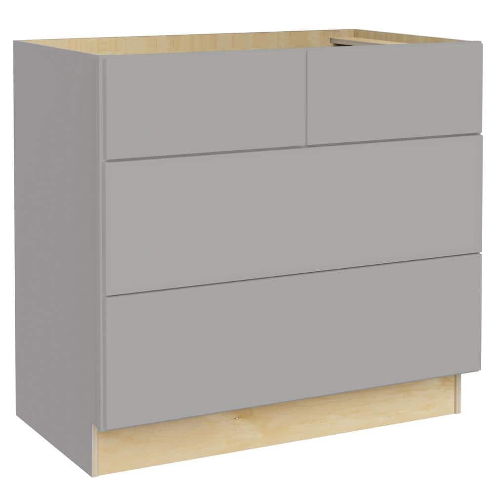 Hargrove 36 in. W x 24 in. D x 34.5 in. H Assembled Plywood Drawer Base Kit