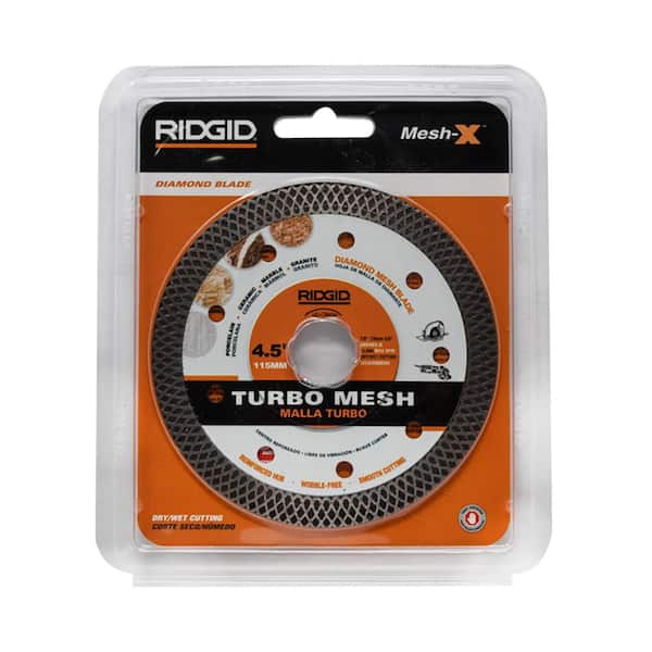 4.5 in. Continuous Rim Blade with Mesh Rim 4.5 in. Continuous Rim Blade with Mesh Rim