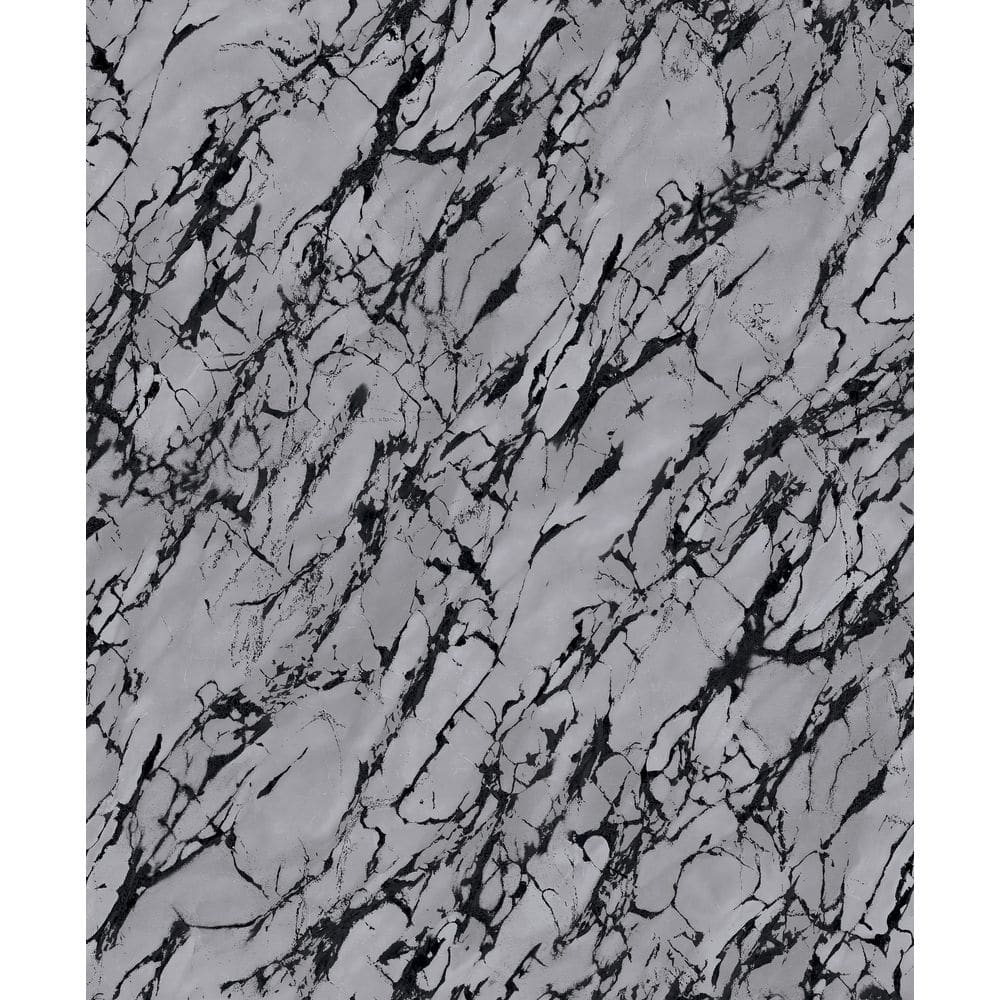 Special FX 2 Collection Grey Metallic Marble Effect Vinyl on Non-Woven Non-