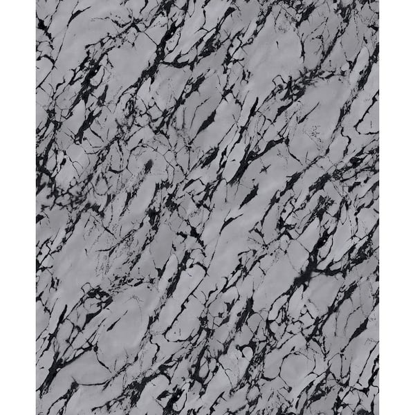 Unbranded Special FX 2 Collection Grey Metallic Marble Effect Vinyl on Non-Woven Non-Pasted Wallpaper Sample
