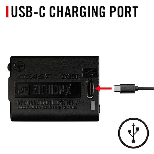 Coast Lithium Polymer Rechargeable Battery Pack for FL60R, FL75R