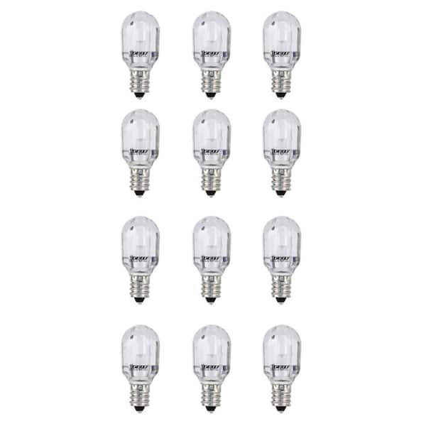 15W Equivalent Warm White (3000K) T6 Candelabra LED Picture Frame/Indicator Light Bulb (12-Pack)