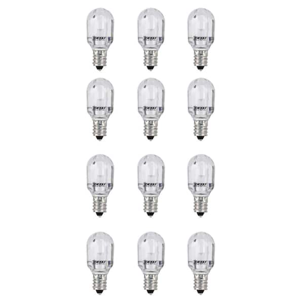 Feit Electric 15W Equivalent Warm White (3000K) T6 Candelabra LED Picture Frame/Indicator Light Bulb (12-Pack)