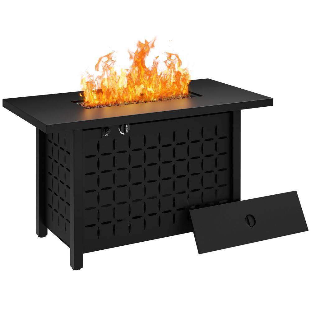 43 in. Cast Iron Gas Fire Pit with Removable Cover price history on PriceWatchPro